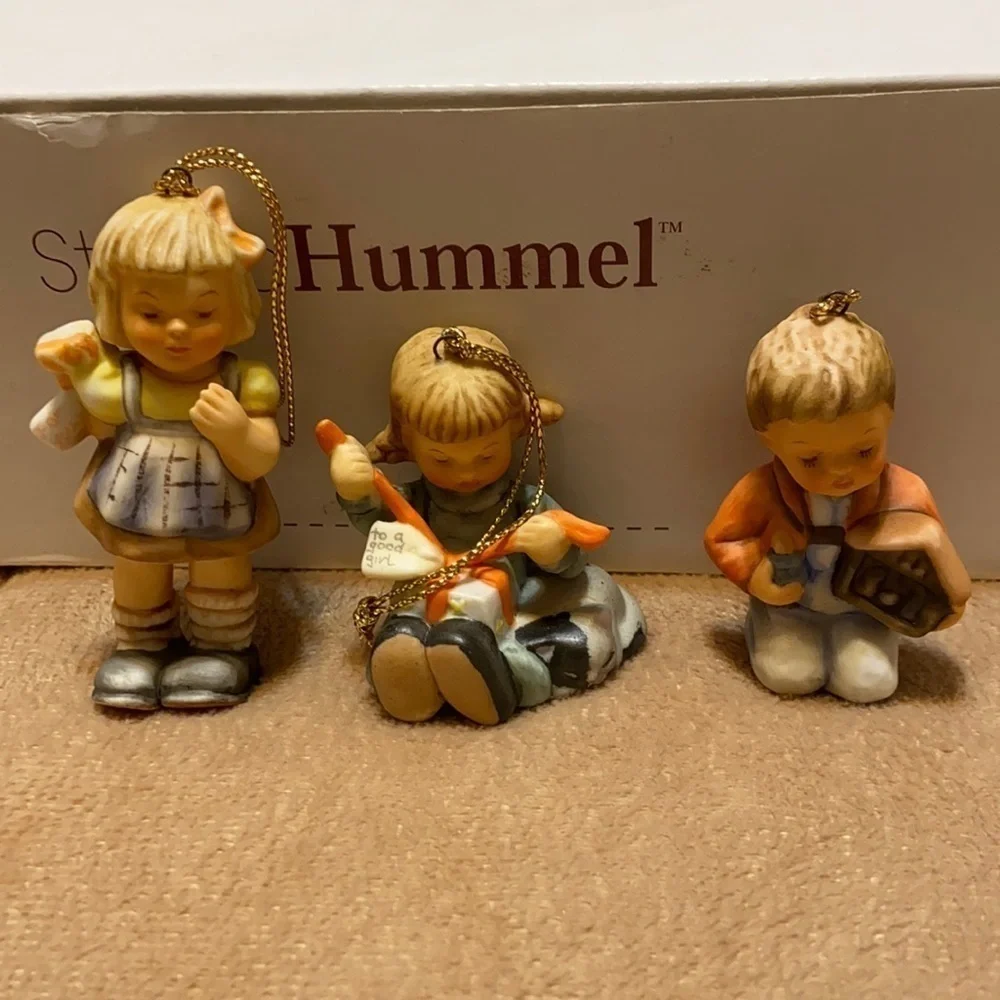 Studio Hummel Ornament Set of 3 Set 2